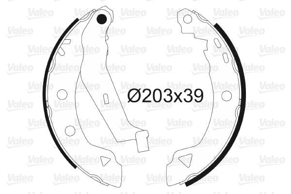 Alfa Romeo 145 1994-2001 Arası 1.9 TD Valeo Marka Pabuçlu Balata