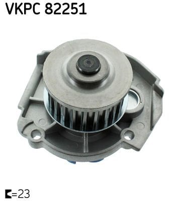 Fiat Punto 1994-2012 Arası 85 16V 1.2, 1.2 16V 80, 1.4 SKF Marka Devirdaim Su Pompası