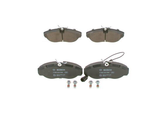 Citroen Jumper 1994-2002 Arası 2.5 D Bosch Marka Ön Balata Fişli