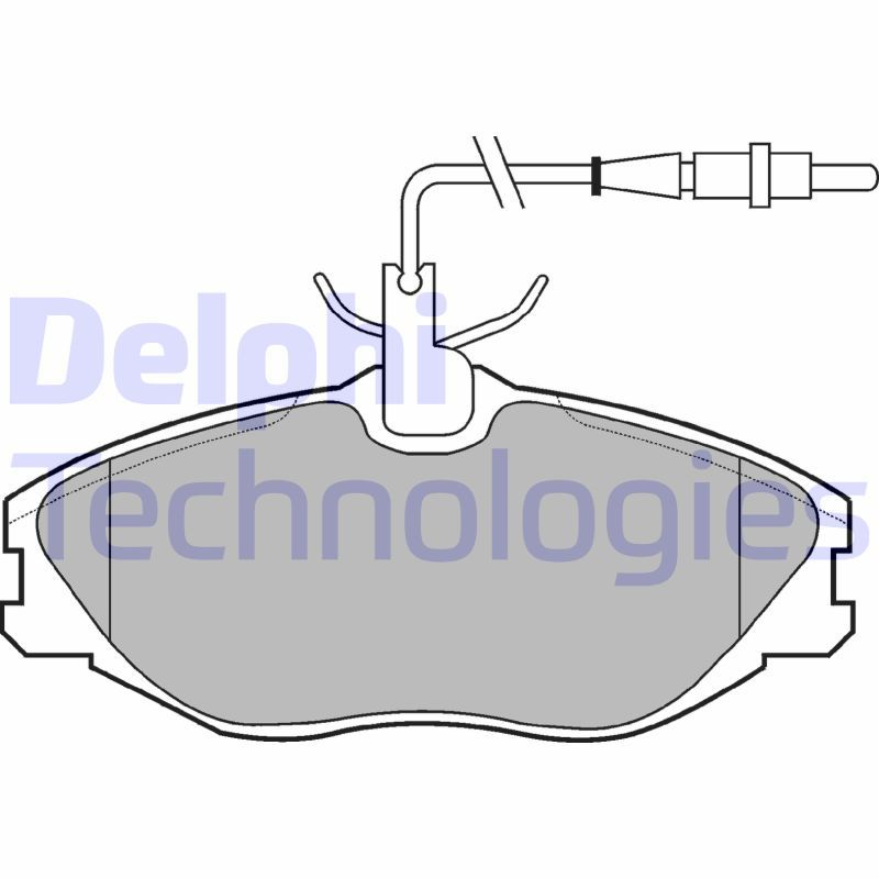 Peugeot 406 1995-2005 Arası 2.1 TD 12V Delphi Marka Ön Balata