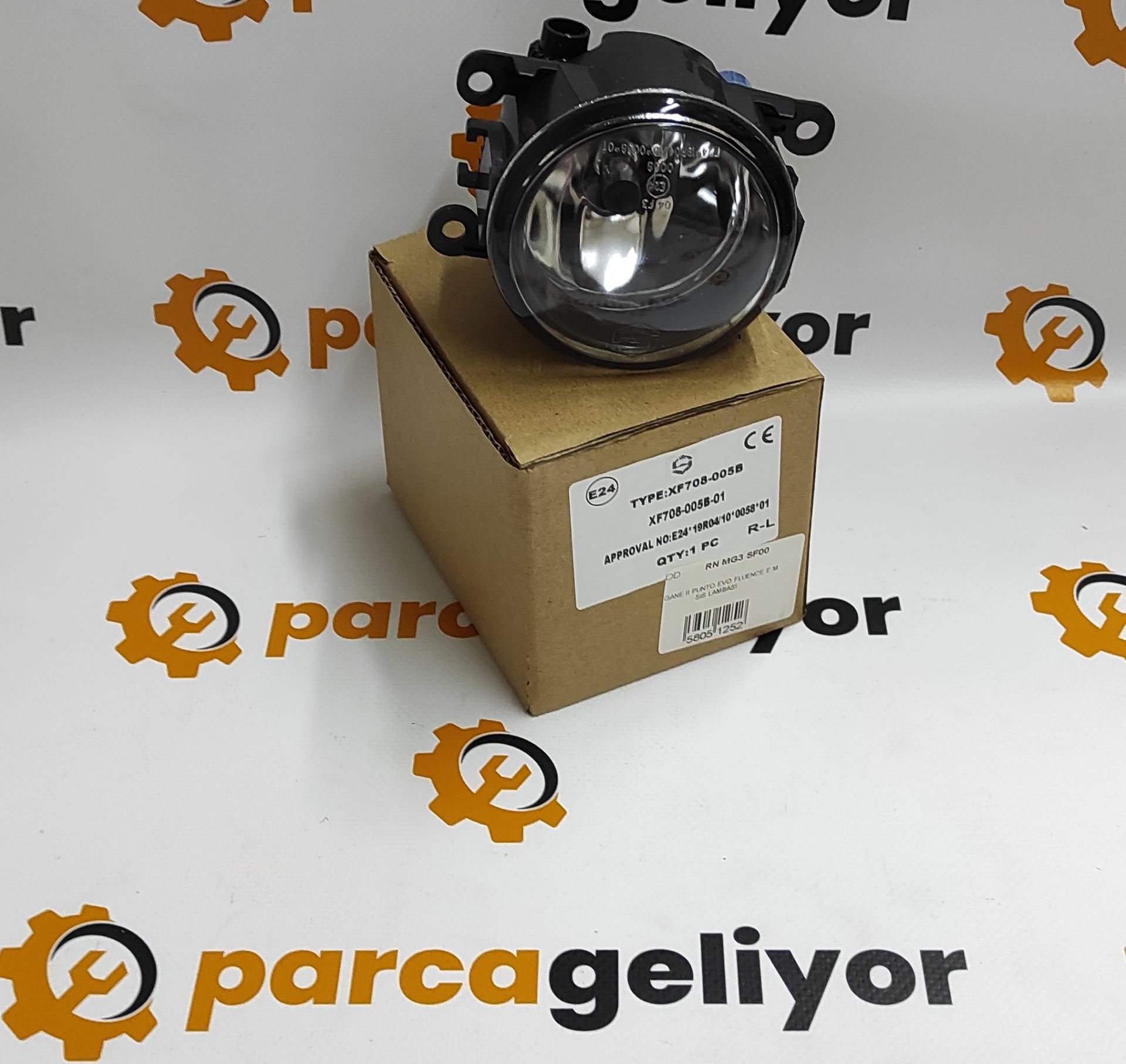 Megane II 03-05 Sağ-Sol Sis Farı (Ampullü) Labo RN MG3 SF00