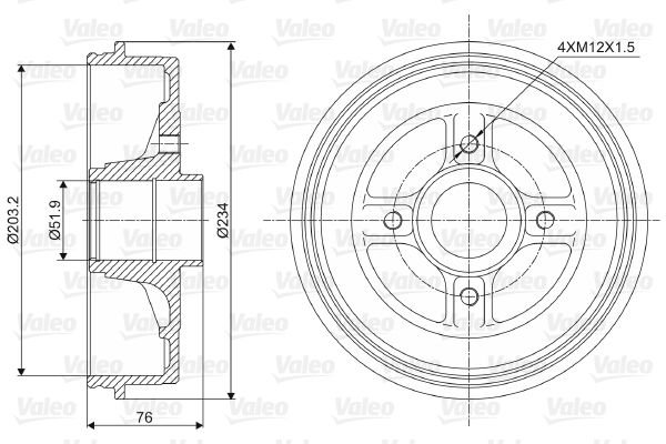 Renault 19 1991-2001 Arası 1.9 dT Valeo Marka Kampana