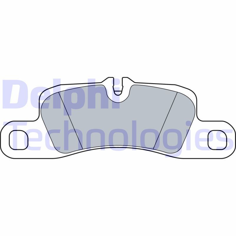 Porsche Cayenne 2010-2014 Arası 4.8 Turbo S Delphi Marka Arka Balata