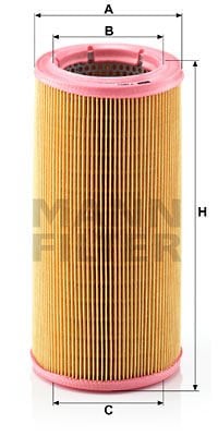 Renault 21 1986-1997 Arası 1.7, 2.0 Turbo Mann Marka Hava Filtresi