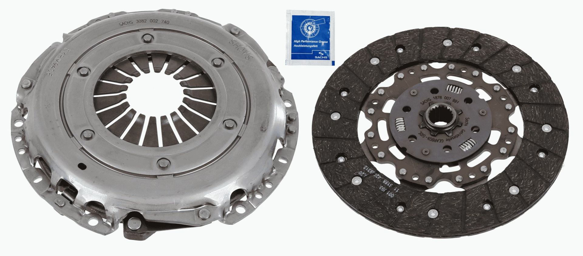 Opel Mokka 2012-2016 Arası Sachs Marka Debriyaj Seti