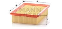 Fiat Brava 1995-2003 Arası 1.4, 1.8 GT 16V, 1.6 16V Mann Marka Hava Filtresi