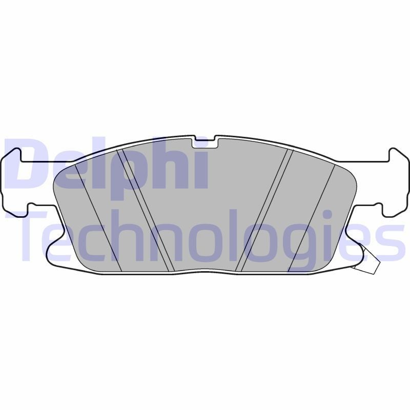 Ford S-Max 2015-2019 Arası 1.5 EcoBoost, 2.0 TDCi 4x4, 2.0 TDCi, 2.0 EcoBoost, 2.0 TDCi BI-Turbo Delphi Marka Ön Balata