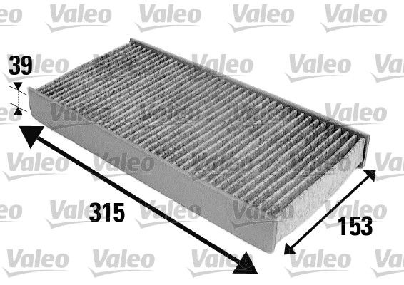 Peugeot 407 2004-2011 Arası 1.8 Valeo Marka Polen Filtresi