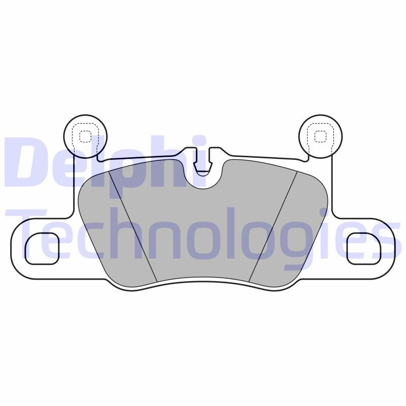 Porsche 911 2011-2016 Arası 3.8 Carrera 4S / 4 GTS Delphi Marka Arka Balata