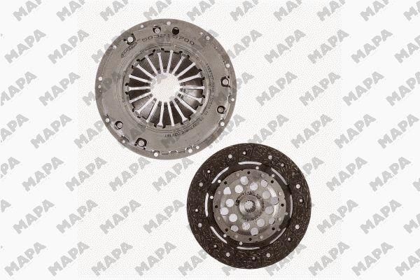 Opel Tigra 2004-2010 Arası Mapa Marka Volanlı Debriyaj Seti