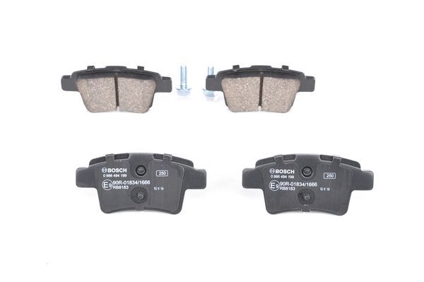 Citroen C4 2006-2015 Arası 1.6 HDi 110 Bosch Marka Arka Balata
