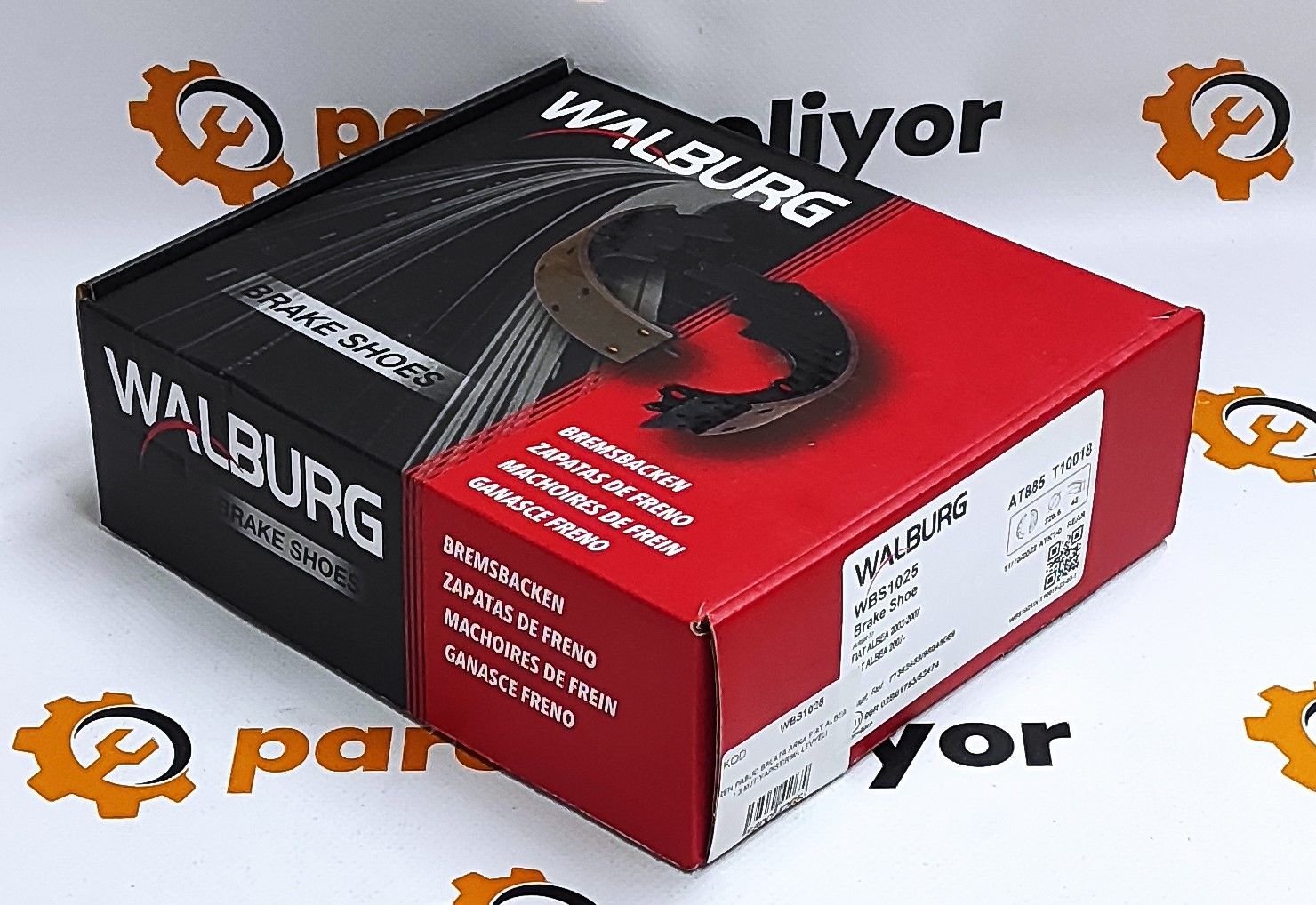 Palio 1.2 16V Arka Kampana Balata WBS1025