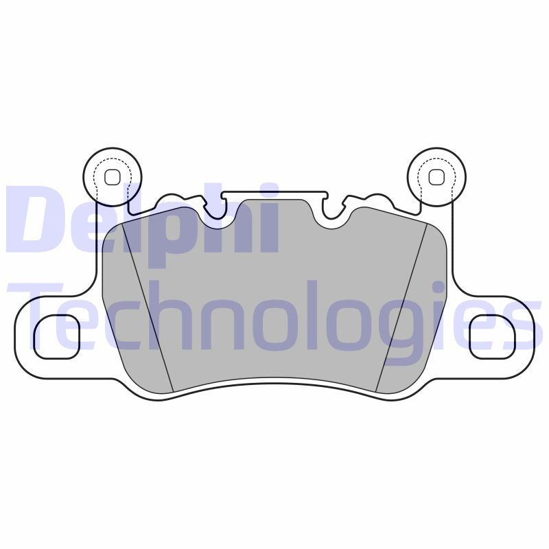 Porsche 911 2011-2016 Arası 3.8 Turbo Delphi Marka Arka Balata