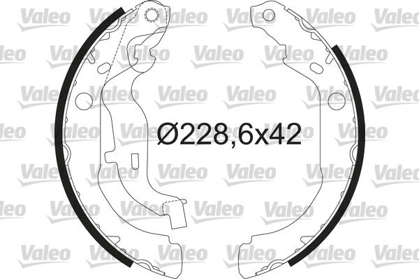 Dacia Duster 2010-2018 Arası 1.5 dCi Valeo Marka Pabuçlu Balata