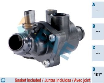 Seat Altea 2004-2008 Arası 1.9 TDI, 2.0 FSI FAE Marka Termostat