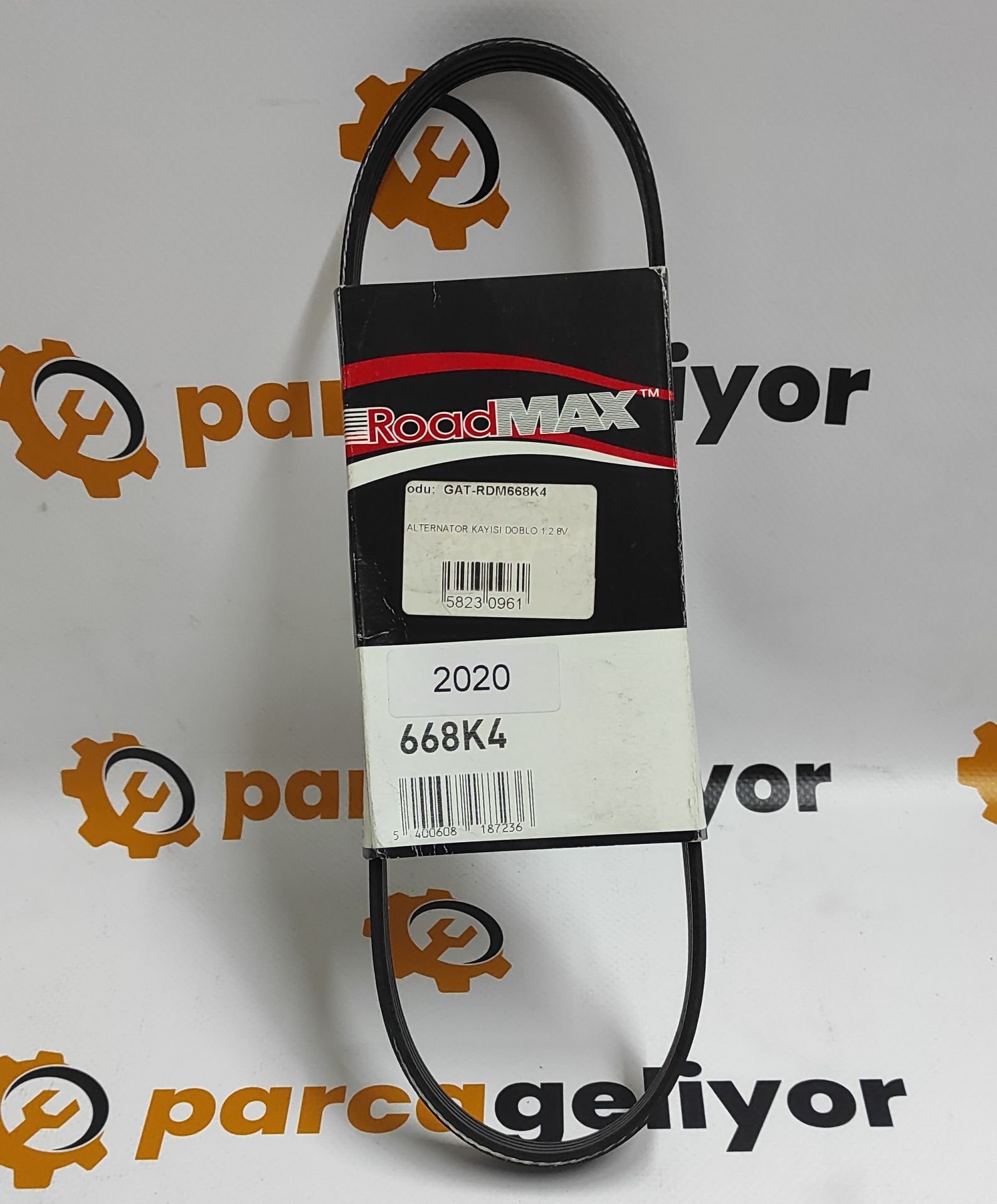 Albea 1.2 8V V Kayışı 4PK668 GAT-RDM668K4