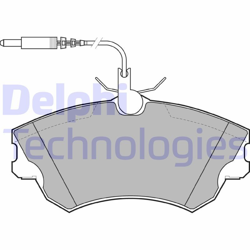 Renault Espace 1996-2002 Arası 1.9 dTi Delphi Marka Ön Balata