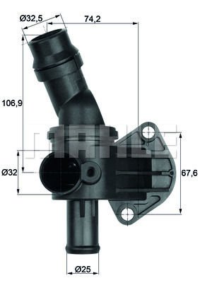 Seat Altea 2004-2008 Arası 2.0 FSI Mahle Marka Termostat