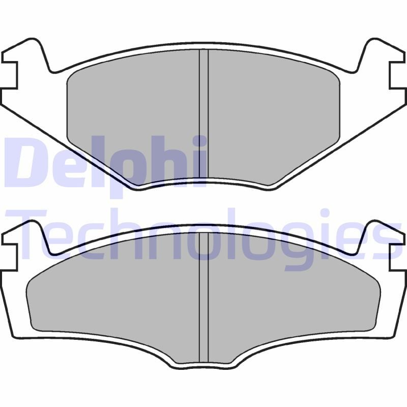 Volkswagen Polo 1981-1999 Arası 1.4 D Delphi Marka Ön Balata