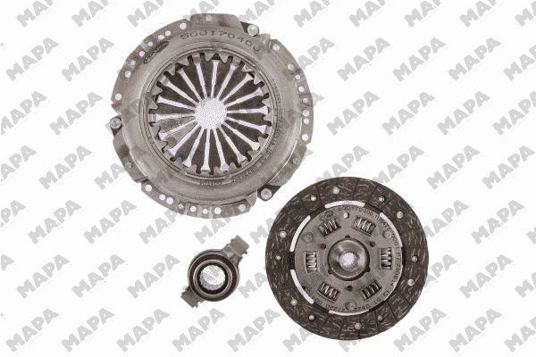 Fiat Panda 1980-2004 Arası 750, 1000 4x4, 950 4x4, 900, 1000, 800 Mapa Marka Debriyaj Seti