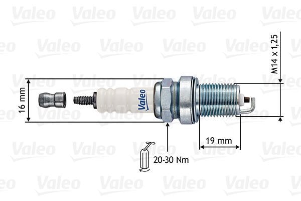 Alfa Romeo 164 1987-1998 Arası 3.0 24V Valeo Marka Buji
