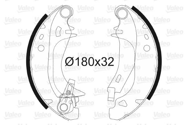 Peugeot 205 1983-2000 Arası 1.1 Valeo Marka Pabuçlu Balata