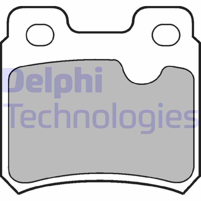 Opel Kadett 1984-1993 Arası 2.0 GSI 16V Delphi Marka Arka Balata