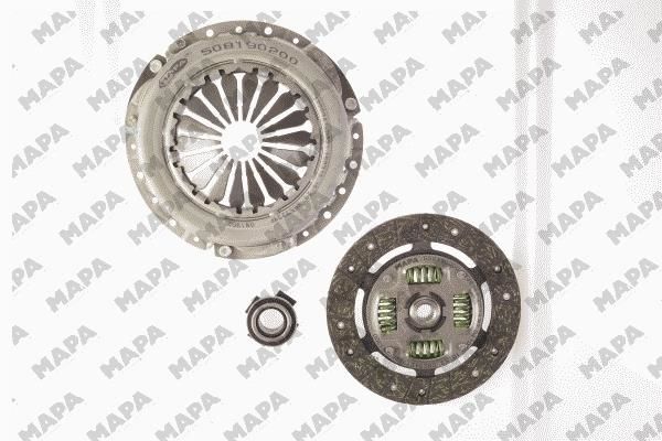 Fiat Panda 2003-2007 Arası 1.2 4x4 Mapa Marka Debriyaj Seti