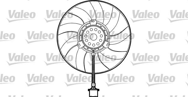 Volkswagen Golf 1997-2008 Arası 1.6, 1.9 TDI Valeo Marka Radyatör Fan ve Motoru