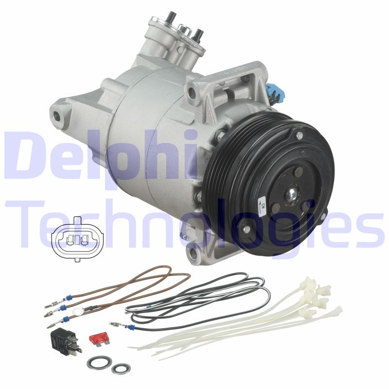 Opel Astra 2004-2014 Arası 1.6 LPG Delphi Marka Klima Kompresörü