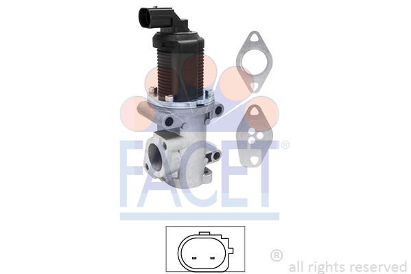 Opel Signum 2003-2008 Arası 1.9 CDTI Facet Marka EGR Valfi