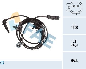 Chevrolet Malibu 2012-2016 Arası 2.4 FAE Marka Arka Abs Sensörü