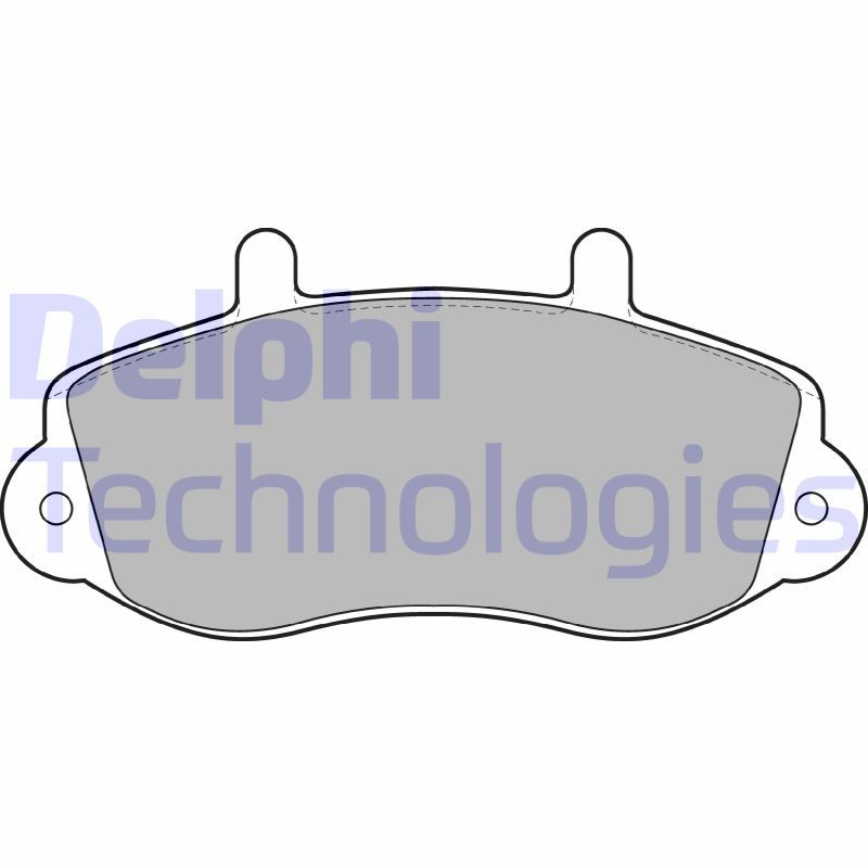 Renault Master 1998-2002 Arası 2.5 D, 2.8 dTI Delphi Marka Ön Balata