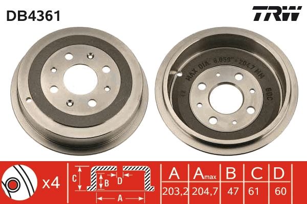 Fiat Punto Evo 2008-2012 Arası 1.2 TRW Marka Kampana