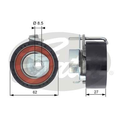 Ford Focus 2010-2014 Arası 1.6 Ti Gates Marka Vantilatör Kayış Gergi Rulmanı