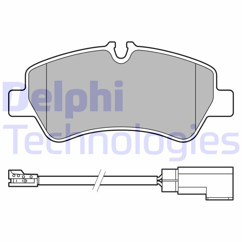 Ford Transit Custom 2012-2016 Arası 2.2 TDCi Delphi Marka Arka Fişli Balata