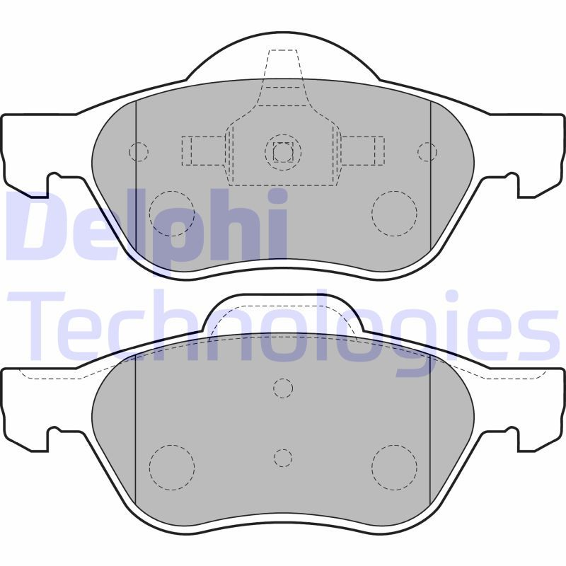 Renault Megane 1996-2003 Arası 1.6 e Delphi Marka Ön Balata
