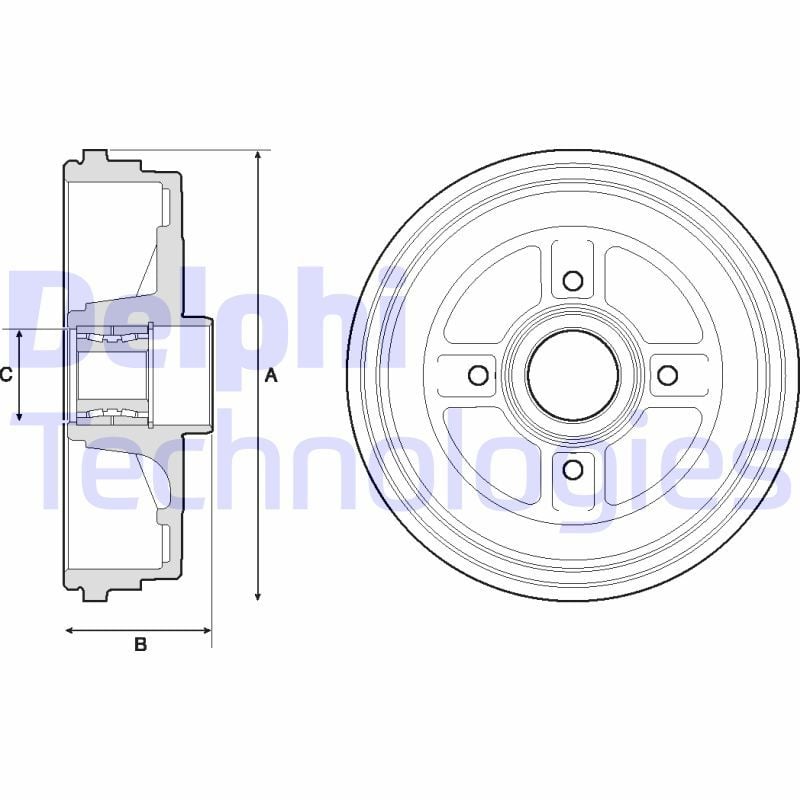 Renault Clio 2005-2014 Arası 1.2 16V Delphi Marka Kampana