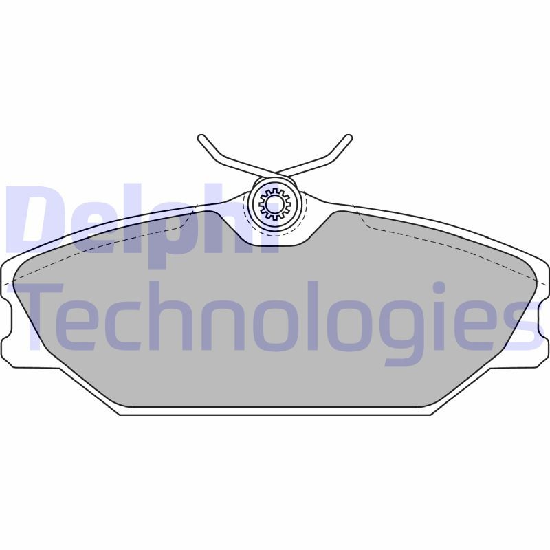 Renault Megane 1995-2008 Arası 2.0 i Delphi Marka Ön Balata