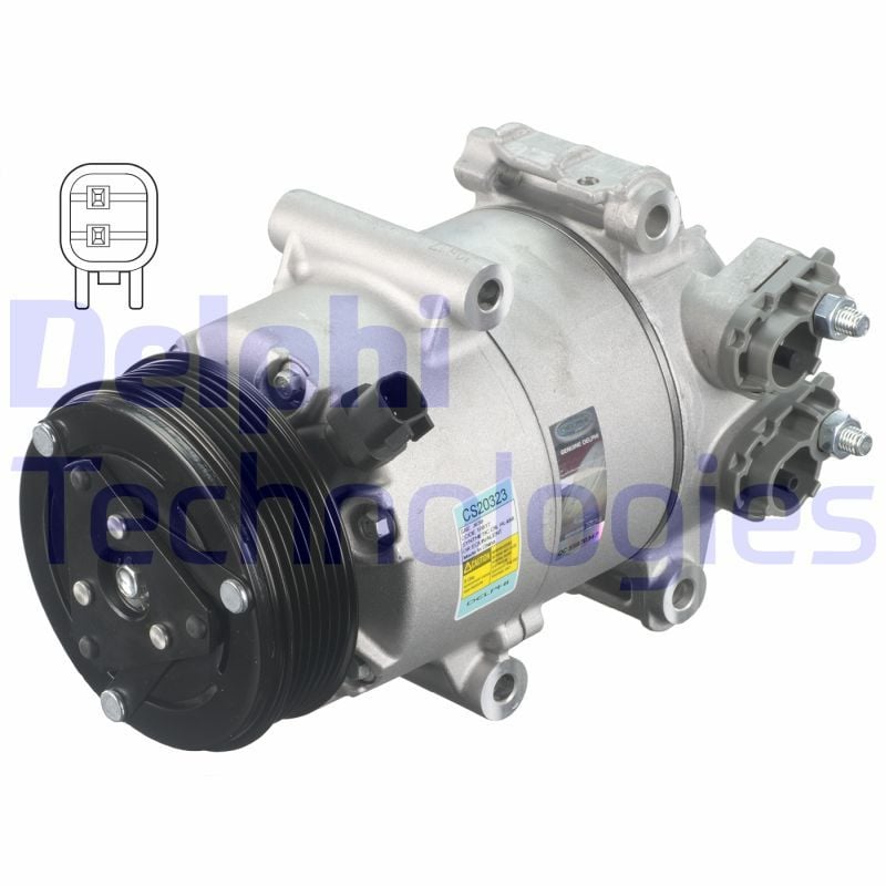 Ford Fiesta 2008-2012 Arası 1.6 Ti Delphi Marka Klima Kompresörü