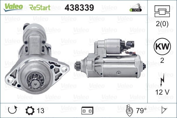 Volkswagen Passat 2010-2015 Arası 2.0 TSI, 2.0 TDI 4motion, 2.0 TDI Valeo Marka Marş Motoru
