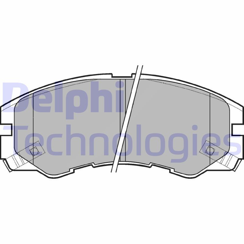 Opel Monterey 1991-1999 Arası 3.1 TD Delphi Marka Ön Balata