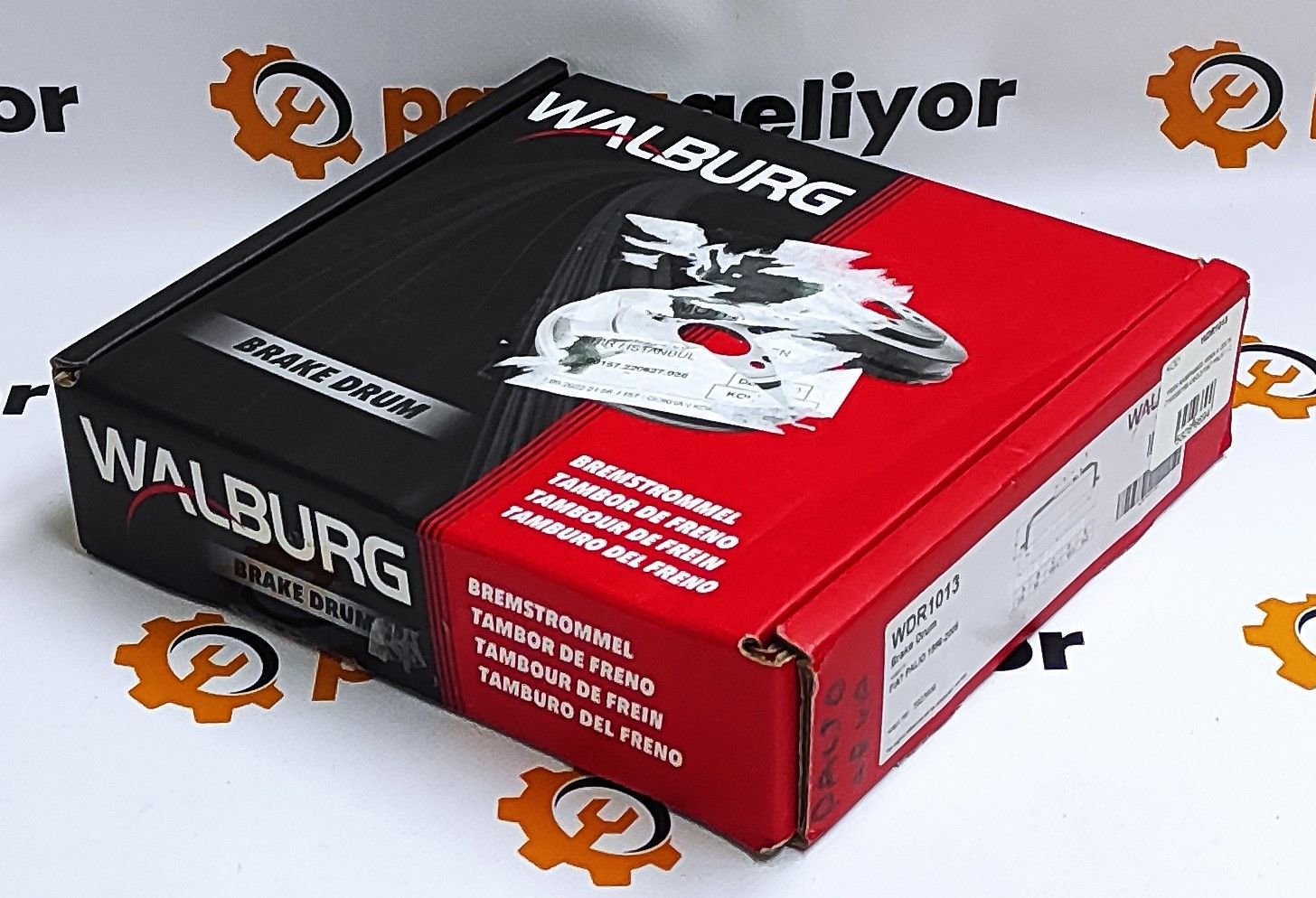 Palio 1.6 16V Arka Kampana Walburg WDR1013