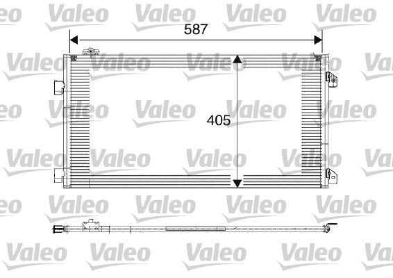 Renault Symbol 2008-2012 Arası 1.5 dCi Valeo Marka Klima Radyatörü