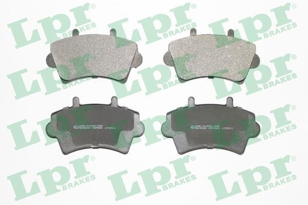 Opel Movano 1998-2003 Arası 2.2 DTI, 2.8 DTI, 2.5 D LPR Marka Ön Balata