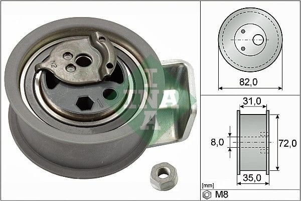 Volkswagen Lupo 1998-2005 Arası 1.2 TDI 3L INA Marka Triger Gergi Rulmanı