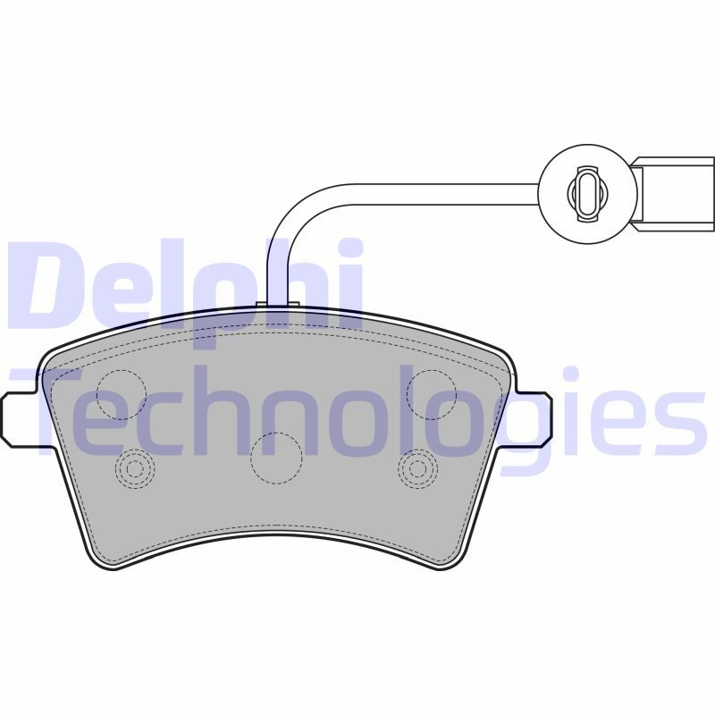 Renault Kangoo 1997-2013 Arası Z.E. Delphi Marka Ön Balata