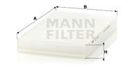 Audi 100 1982-1994 Arası 2.5 TDI, 2.0 E, 2.3 E, 2.6, 2.4 D, 2.8 E, 2.0 Mann Marka Polen Filtresi