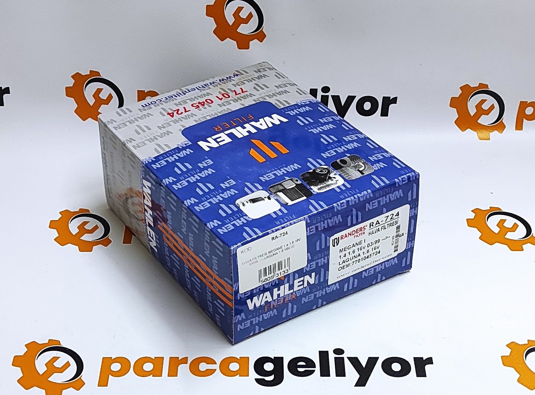 Clio II 1.6 16V Hava Filtresi Randers RA-724