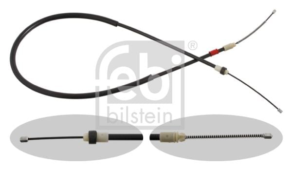 Peugeot 206 1998-2012 Arası 1.9 D Febi Marka Arka El Fren Teli